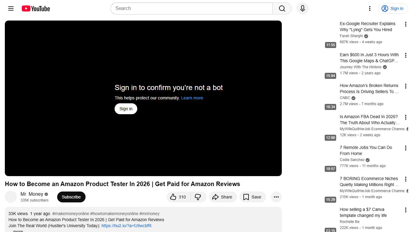 How to Become an Amazon Product Tester In 2026 Get Paid for Amazon Reviews - YouTube